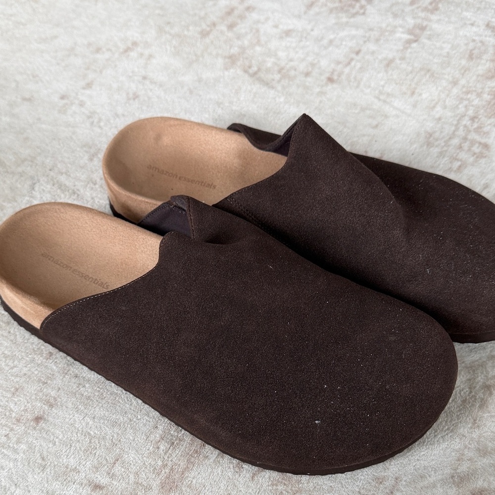 Amazon Essentials Dark Brown Slip-On Loafers